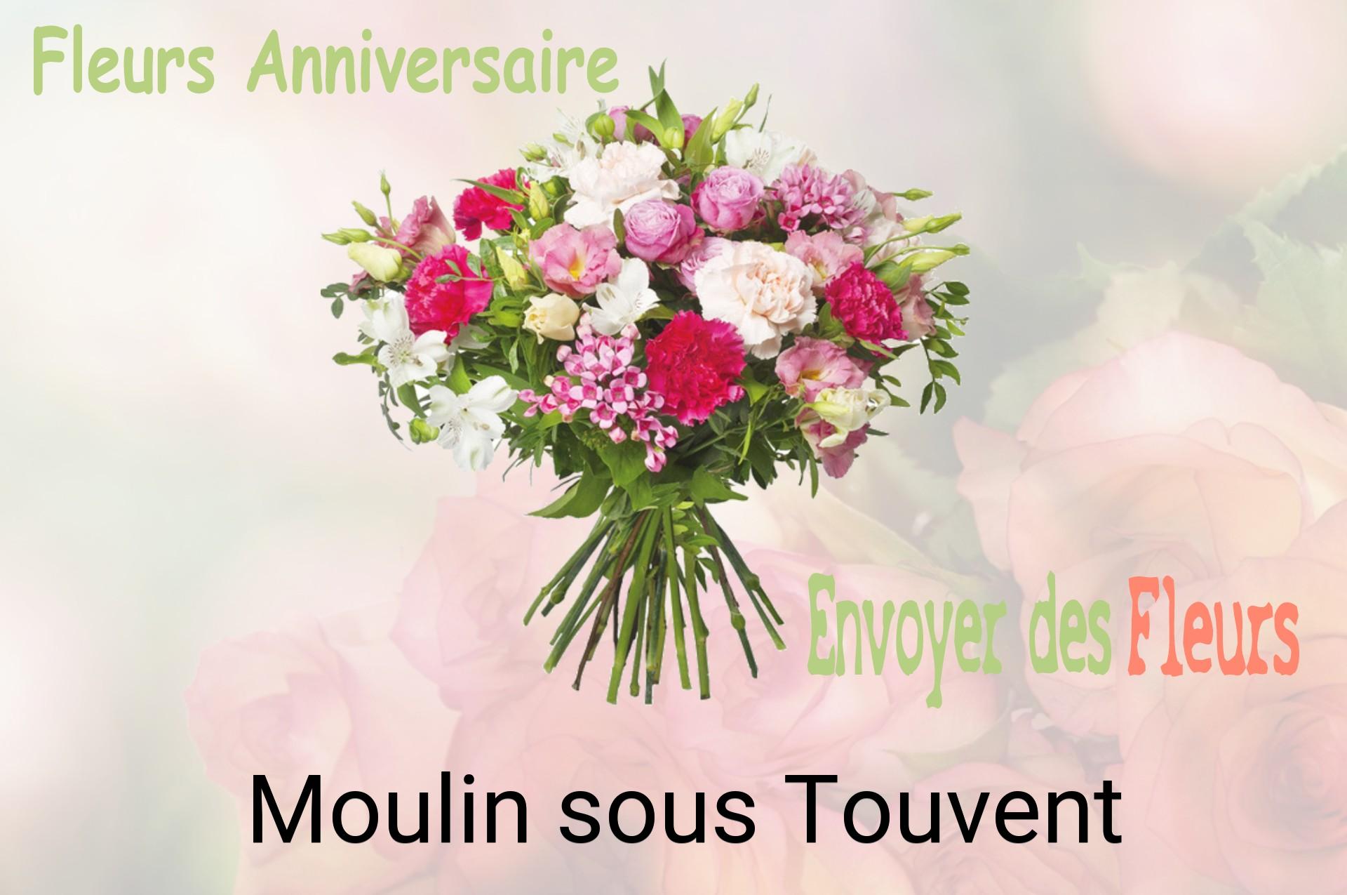 Bouquet de fleurs d’anniversaire livré à Moulin-sous-Touvent